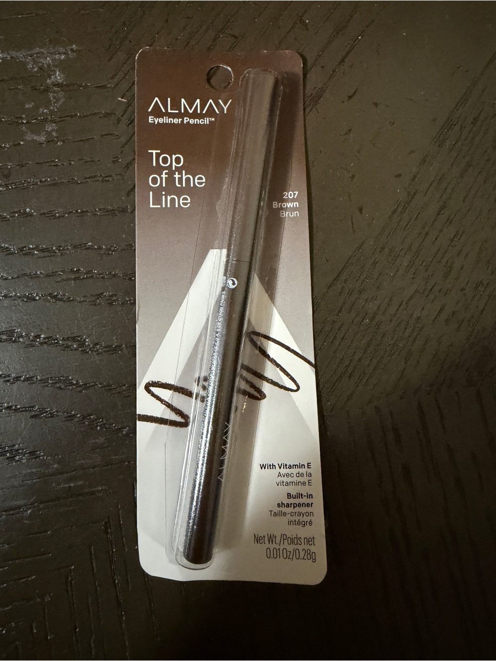 Almay Top Of The Line Eyeliner, Brown 207, 0.01 oz
